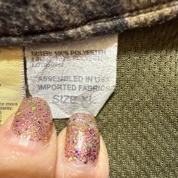 Scentlock 1/2 Zip Pullover Fleece Jacket Size XL - Picture 7 of 10